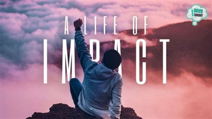 A Glimpse Into A Life Of Impact
