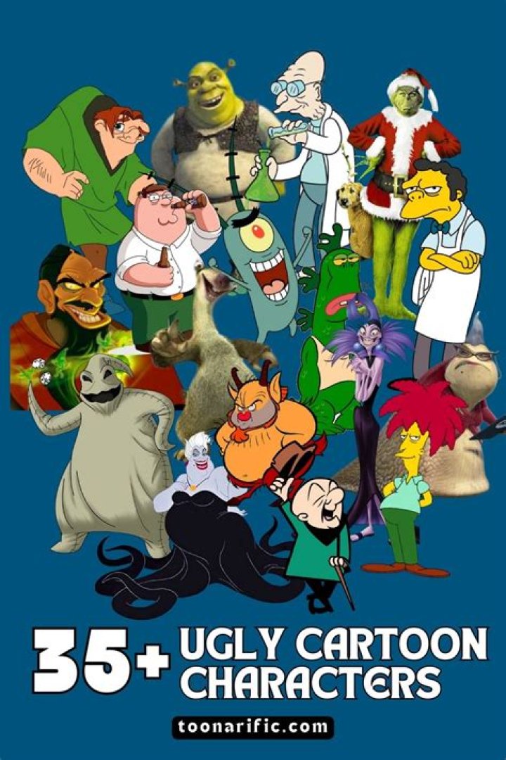 A Journey Into The World Of "Ugly" Cartoon Characters