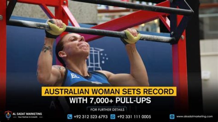Australian Man Hits 8,008 Pull-Ups In 24 Hours, Smashes Guinness Worl