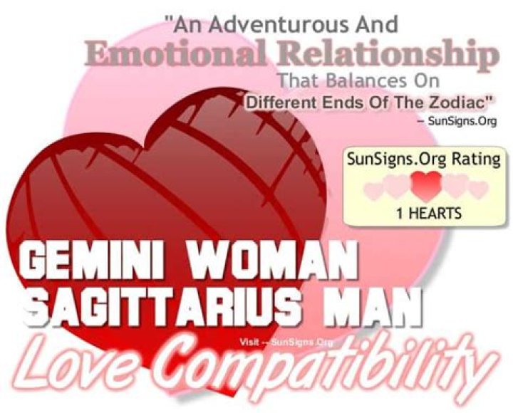 Gemini Woman Sagittarius Man - An Adventurous Emotional Relationship ·