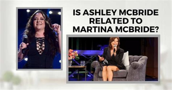 Is Martina McBride And Ashley McBryde Related?