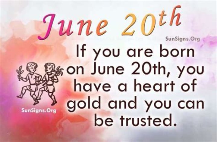 June 20 Famous Birthdays - SunSigns.Org ·