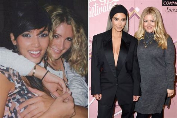 Kim Kardashian makes fun of own hair and makeup in college throwback photo with BFF Allison The