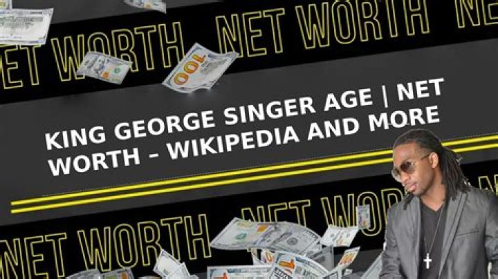 King George Blues Singer Net Worth