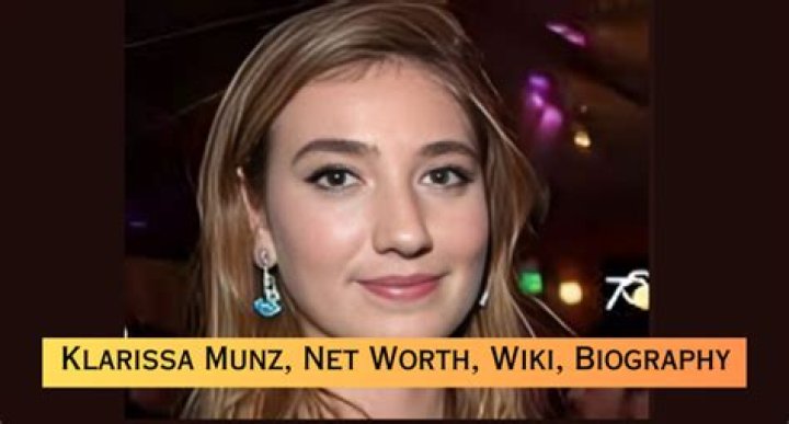 Klarissa Munz Height, Weight, Net Worth, Age, Birthday, Wikipedia, Who, Nationality, Biography |