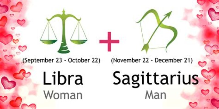 Libra Woman and Sagittarius Man
