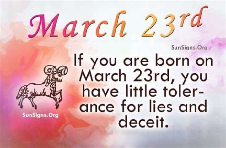 March 23 Famous Birthdays - SunSigns.Org ·