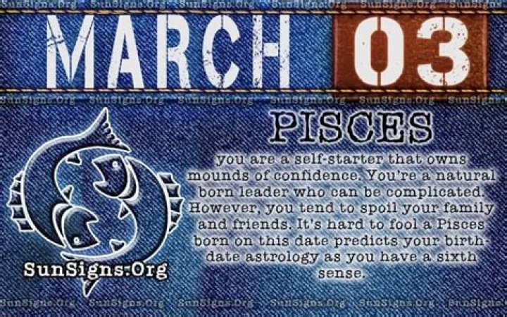 March 3 Zodiac Horoscope Birthday Personality ·