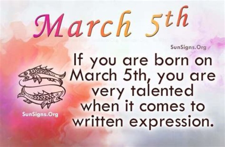 March 5 Famous Birthdays - SunSigns.Org ·