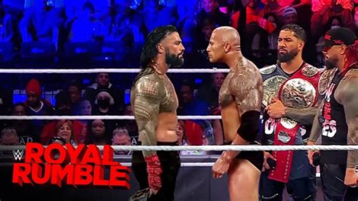 Roman Reigns, The Usos, And Dwayne Johnson