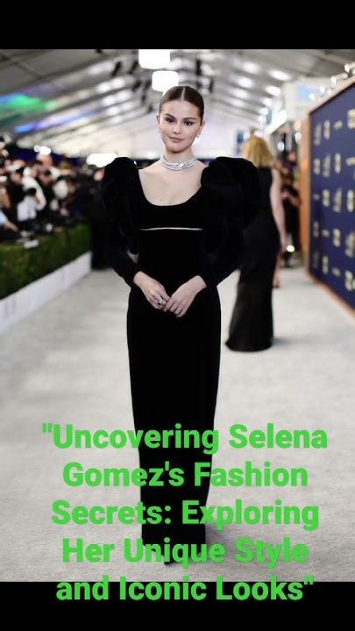 Unveiling The Secrets: Uncovering Selena Gomez's Measurements