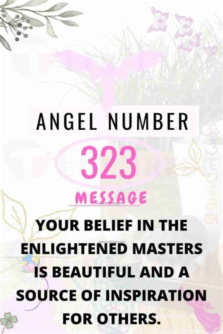 Your Angels Are Sending You This Message With 323 Angel Number ·